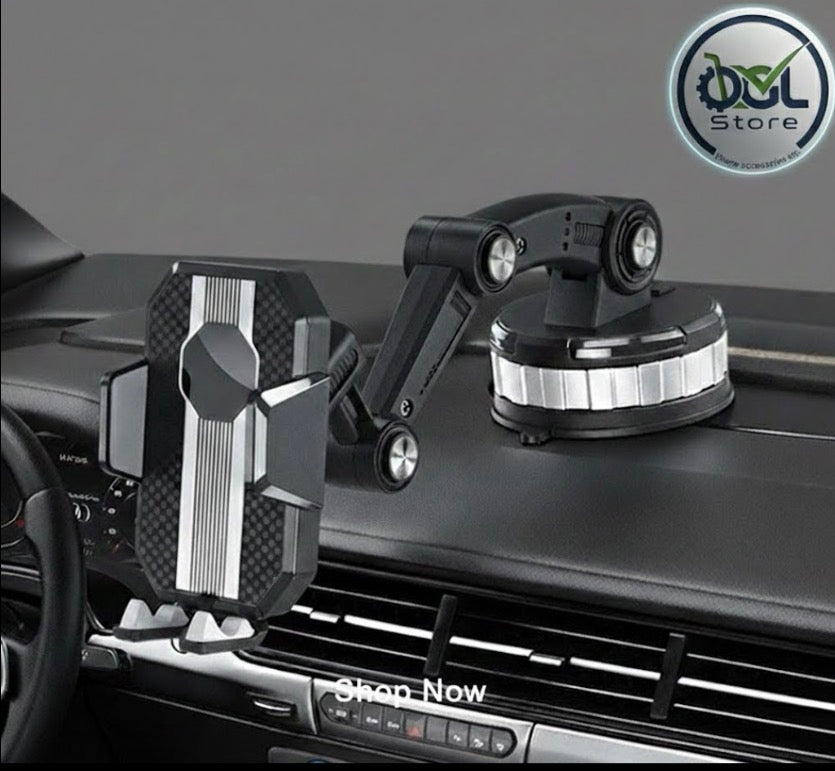 360° Rotating Magnetic Car Phone Holder – Universal ✅