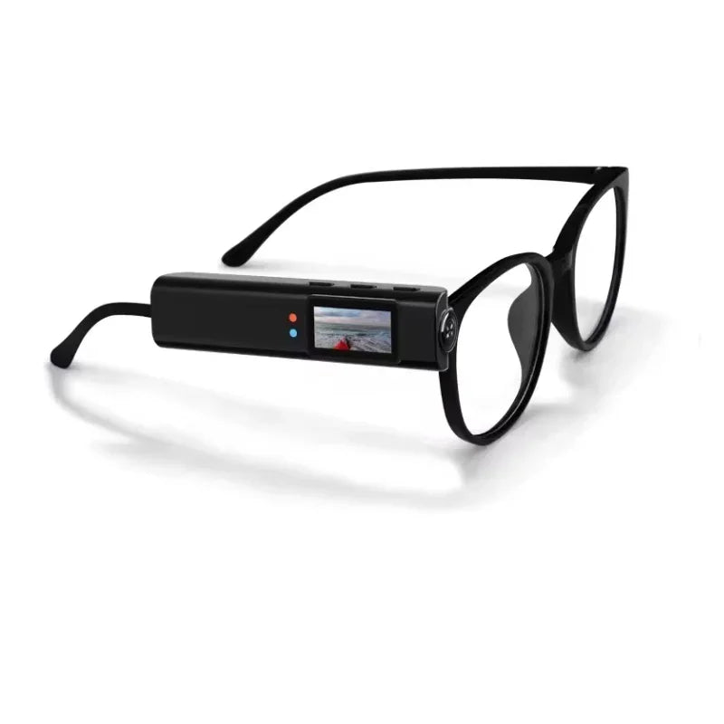 2.7K HD FPV Glasses Camera Wearable WiFi Video Camcorder 110°Wide Angle Lens Anti-shake Built-in Battery APP Control FPV Camera