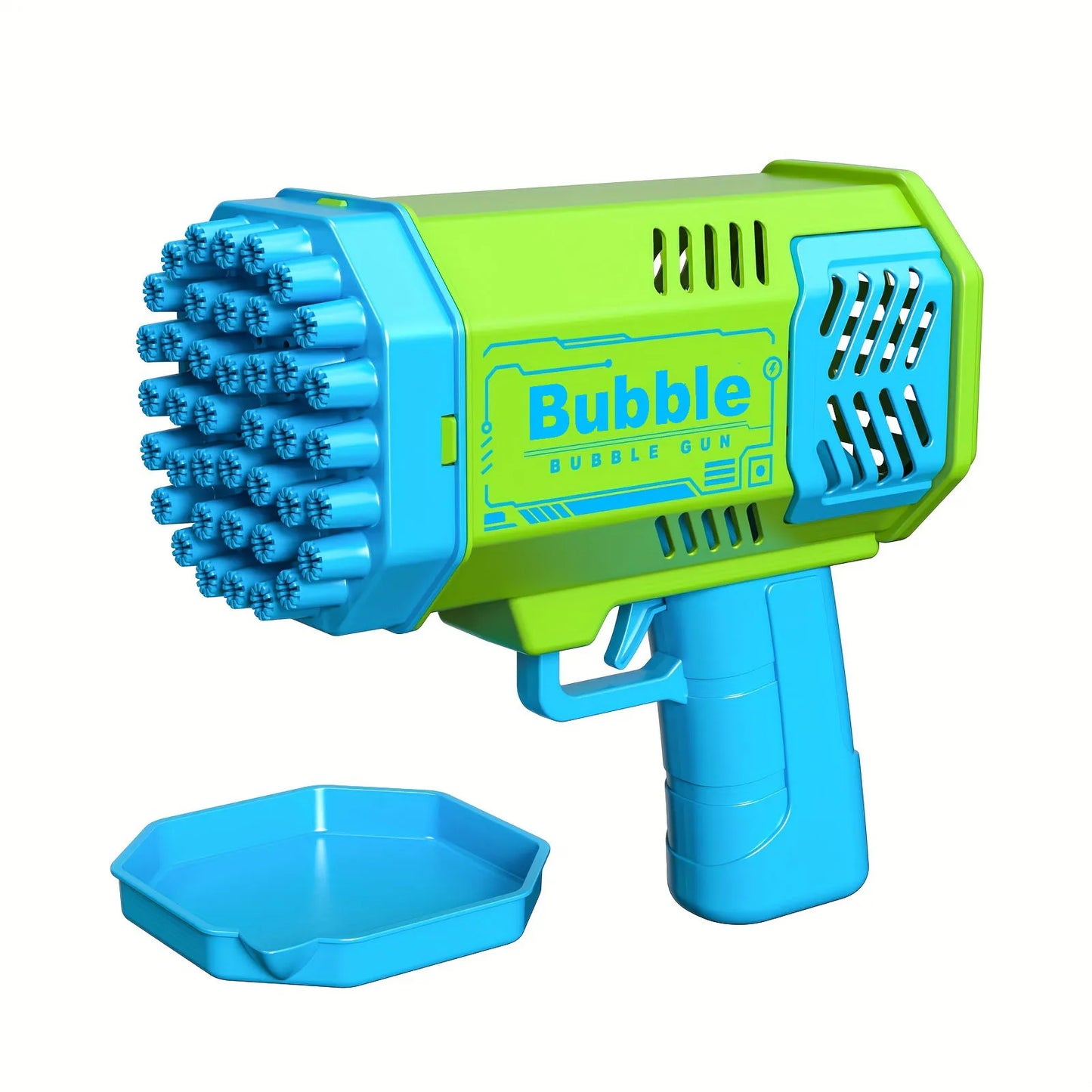 40 Hole Bubble Machine Fully Automatic Bubble Blowing Light Outdoor Bubble Machine without Battery without Bubble Water
