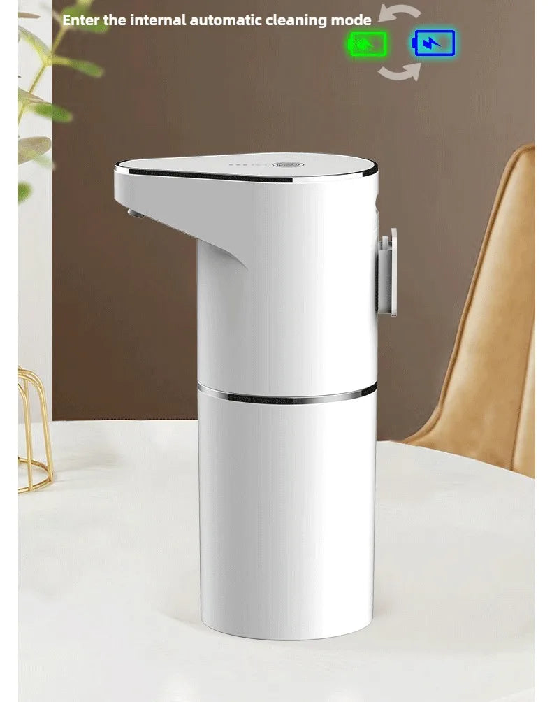 Automatic Soap Dispenser Touchless Foaming Soap Dispenser 350ml USB Rechargeable Electric 4 Level Adjustable Foam Soap Dispenser