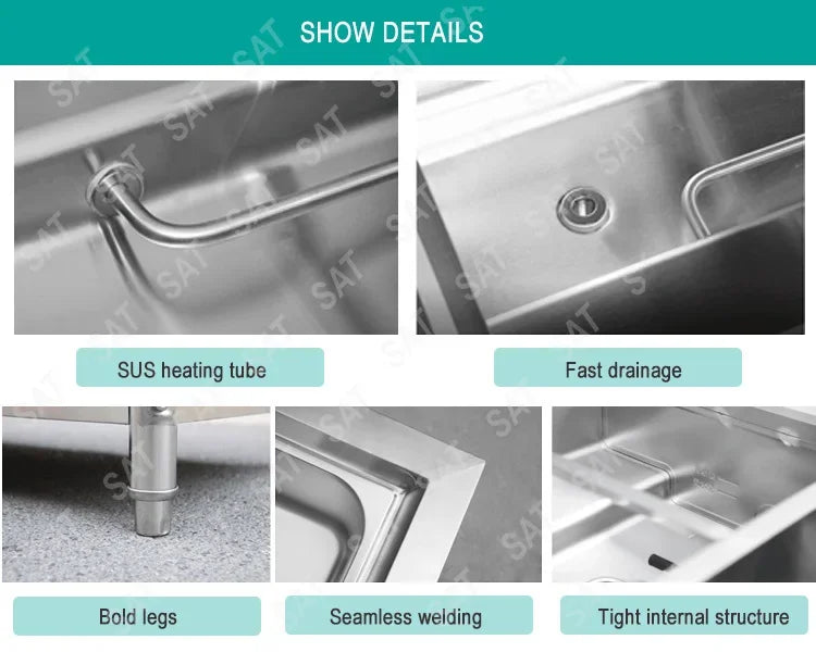 -Fast Food Display Electric Food Warmer Display Bain Marie Buffet Food Warmer With Glass Cover